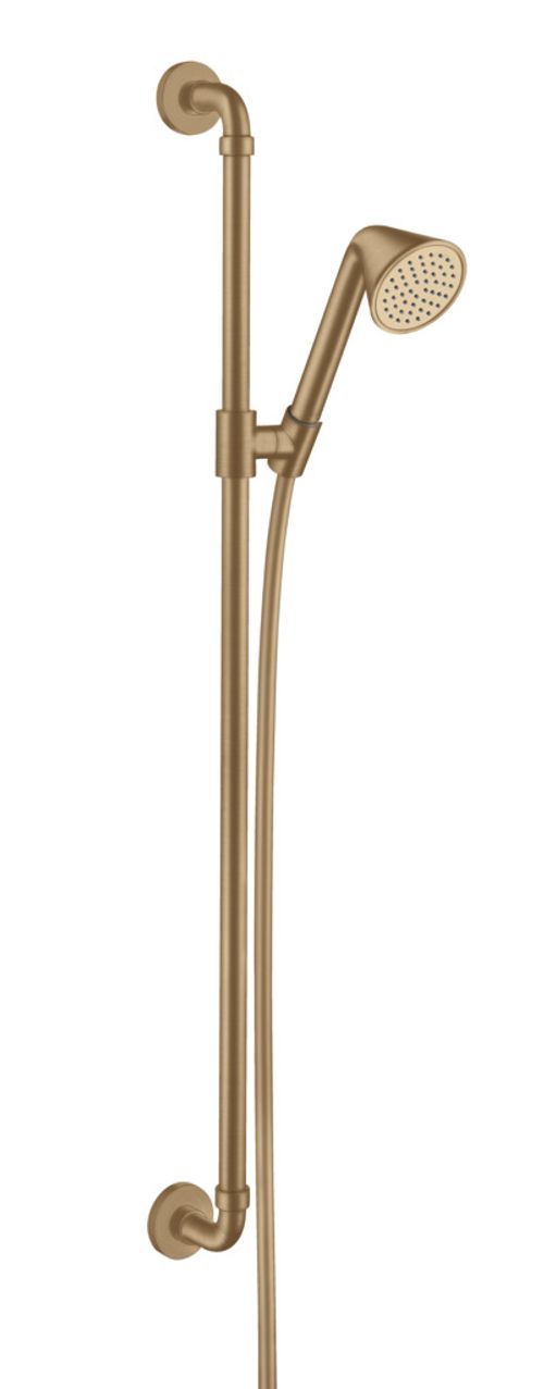 AXOR-HG-AXOR-Showers-Front-Brauseset-0-90-m-mit-Handbrause-85-1jet-Brushed-Bronze-26023140 gallery number 1